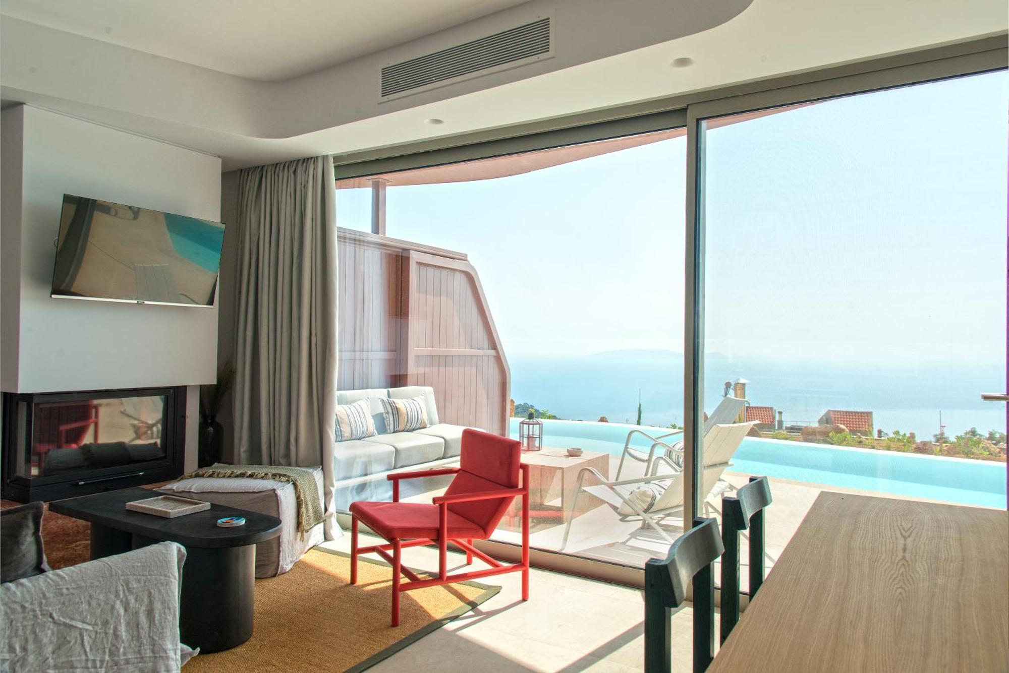 Plethora Luxury Suites Rodhia  Bagian luar foto