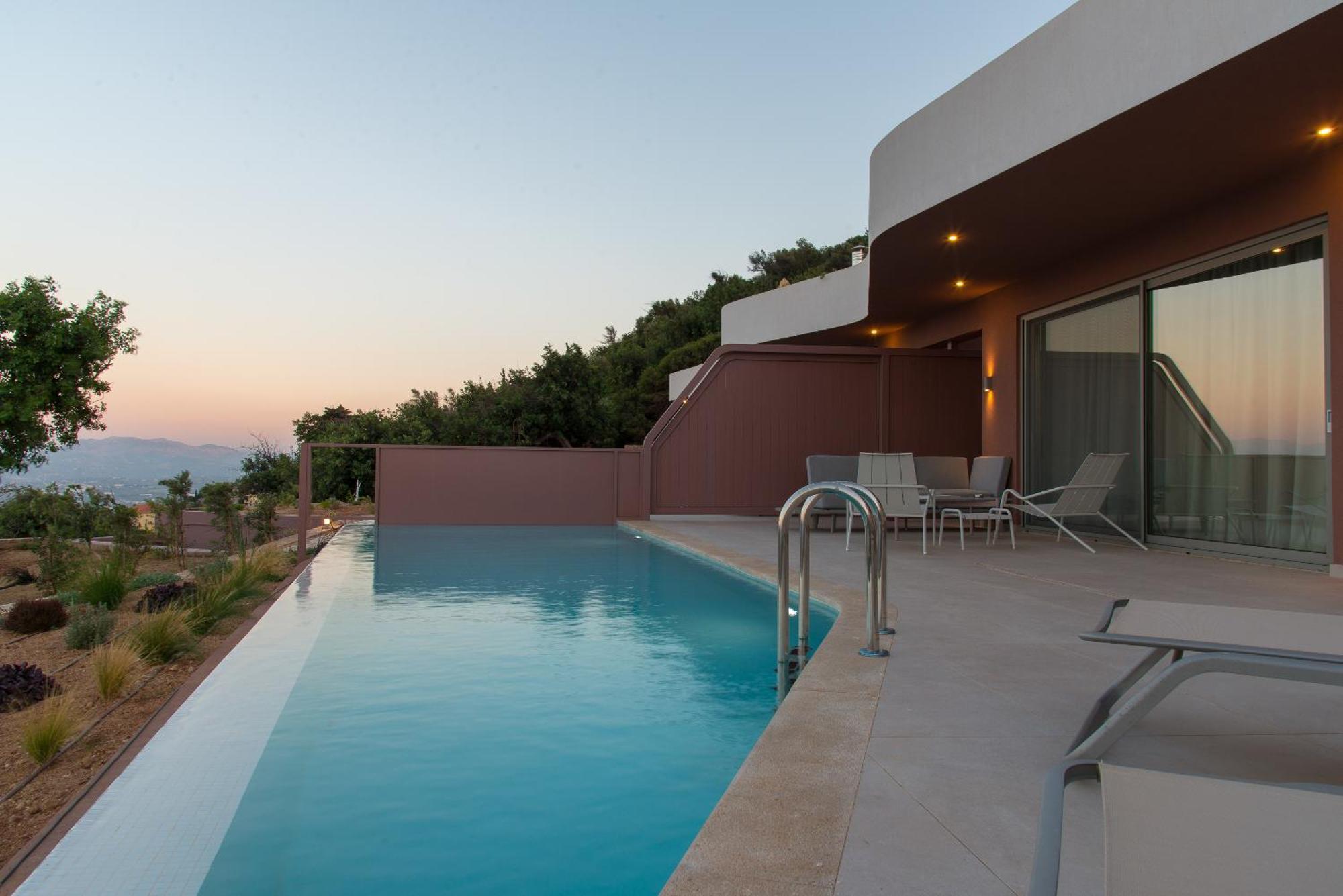 Plethora Luxury Suites Rodhia  Bagian luar foto