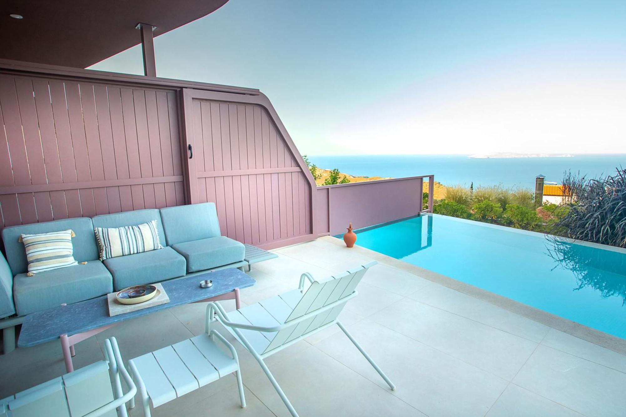 Plethora Luxury Suites Rodhia  Bagian luar foto